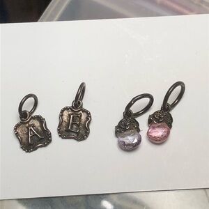 Waxing Poetic Silver Charms